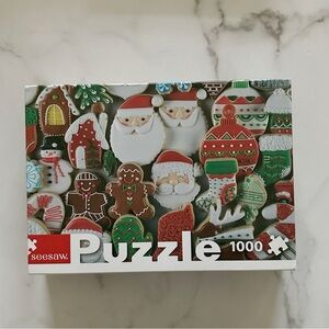Seesaw Puzzles - Christmas Cookies 1000 Piece Jigsaw Puzzle